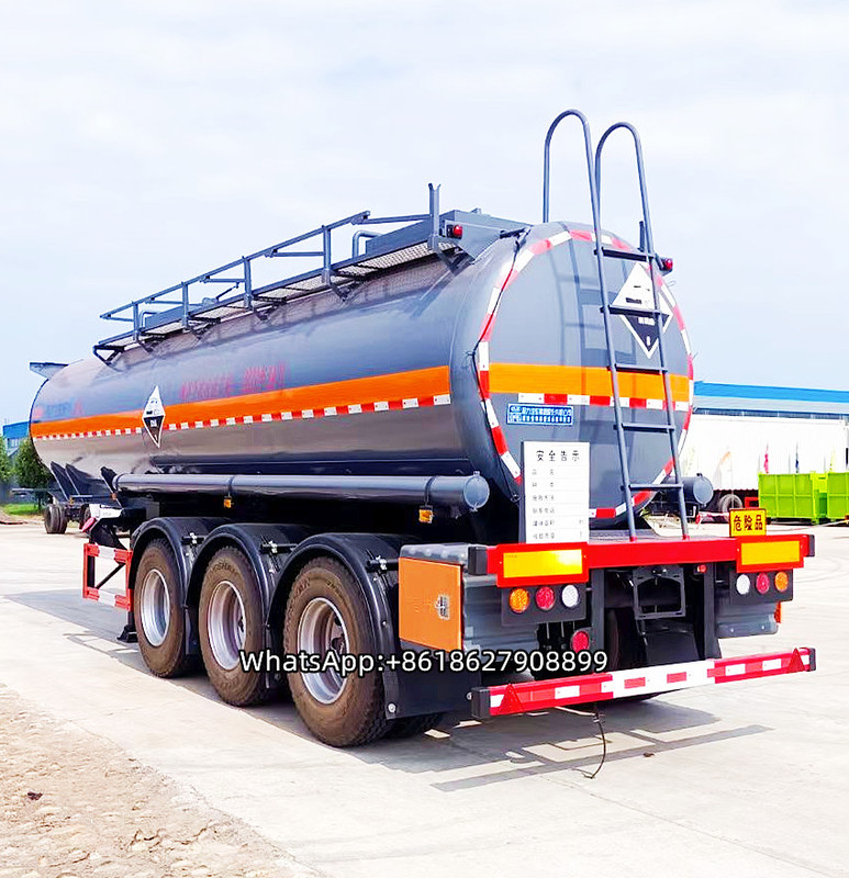 29cbm Hydrochloric Acid tank Semitrailer Chemical