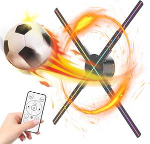 Ventilateur holographique 3D, <span class=keywords><strong>projecteur</strong></span> holographique 3D, affichage rotatif publicitaire avec <span class=keywords><strong>projecteur</strong></span> vidéo holographique WiFi - Product Image 1
