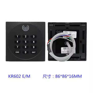 IP65 tahan air KR602M 13.56MHz MF pembaca kartu 125KHz sistem kontrol akses untuk Panel kontrol masuk pintu - Product Image 6