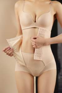 Pantalones moldeadores <span class=keywords><strong>de</strong></span> cintura alta para mujer, ropa interior moldeadora <span class=keywords><strong>de</strong></span> <span class=keywords><strong>Abdomen</strong></span>, corsé corporal - Product Image 2