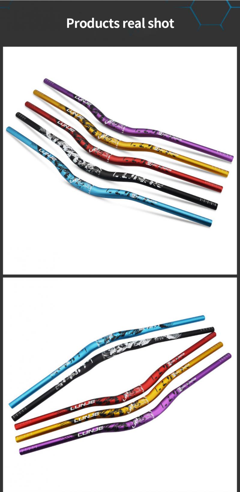 Poignées de guidon en cuir PU verrouillables pour VTT, BMX, VTT (marron