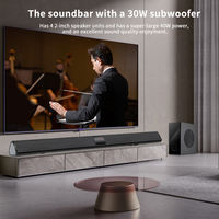 Heimkino-System 2.1 Fortschrittliche Multimedia-Lautsprecher Kabellose Bluetooth-Soundbar für TV