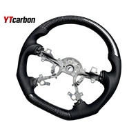 Volant de course personnalisé en fibre de carbone véritable YTcarbon pour Pajero MK4 4X4, pièces automobiles tout-terrain, accessoires intérieurs de voiture