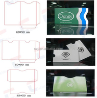 Funda Protectora para Tarjetas con Bloqueo RFID, Anti-Robo, Impermeable, Resistente a la Intemperie, con Bloqueo de 13.56MHz, Tamaño Personalizable