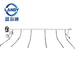 เครื่องม้วนผ้าคลุมสระว่ายน้ำ Landy 86D โครงสร้างอลูมิเนียมอัลลอย รับน้ำหนักได้ 30 กก. ปรับความยาวได้ ใช้สำหรับสระว่ายน้ำ - Product Image 1