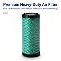 Nouveau filtre à air radial primaire ignifuge haute efficacité P831424 pour compresseur d'air industriel pour tracteurs John Deere