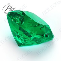 Cushion Cut Lab Grown Kolumbia nisches Smaragdgrün Hydro thermal Process 0.3-5CT Alle Formen Inclusion Bearing Loose Stone