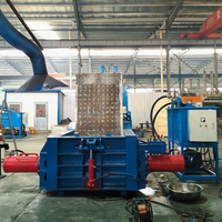 Presse à balles horizontale hydraulique pour le recyclage des métaux ferreux, compacteur pour les déchets d'aluminium et les canettes de boissons