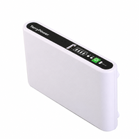 Mini UPS de CC de 17W y 8800mAh con USB de 5V, 9V, 12V, CC de 15V/24V y PoE, Fuente de Alimentación de Respaldo para Router WiFi, Módem y CCTV