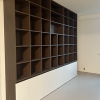 Bibliothèque ouverte moderne, étagère à livres autoportante, étagères de rangement, bibliothèque haute pour salon, meubles de salon