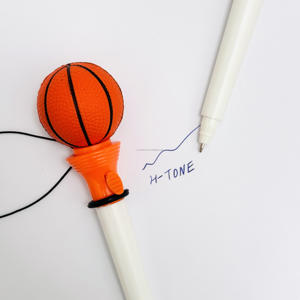 H-TONE मजेदार psports बॉल तनाव राहत लोगो पेन प्लास्टिक फुटबॉल वॉलीबॉल प्रचार पेन फुटबॉल वॉलीबॉल प्रचार पेन - Product Image 4