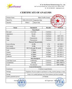 식품 등급 야생 블랙 트러플 추출 버섯 파우더 OEM/ODM - Product Image 3