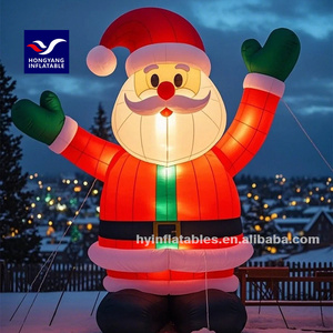 Ngoài trời Inflatable giáng sinh trang trí với Cây giáng sinh và quà tặng cho kỳ nghỉ sân hiển thị - Product Image 6