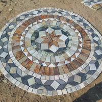Dalles de pavés en pierre de granit moderne Samistone pour les parcs extérieurs, les allées, les sols, avec un design écologique