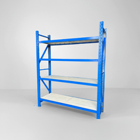 Système d'étagères métalliques pour palettes, système de rayonnage robuste