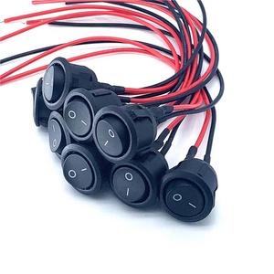 Nuovi Interruttori a Bilanciere Marini con Cavo da 12 Volt 23MM con Cablaggio dalla Fabbrica Wintai-Tech in Cina - Product Image 1