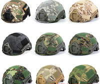 Housse de casque de Camouflage de haute qualité même style tactique couverture de tête de personne réelle accessoires de casques opérationnels secondaires