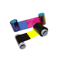 Ruban d'impression couleur compatible YMCKT 534000-002 pour imprimante de cartes Datacard SP SD Series