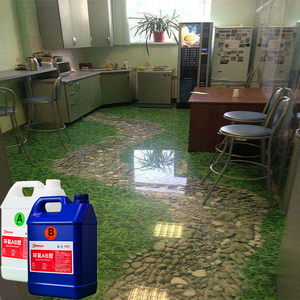 Wholesale Liquid Glass Bulk Adhesive Epoxy <b>Resin</b> AB Glue Crystal <b>Clear</b> for Bar Top Coating/3d Floor - Product Image 5