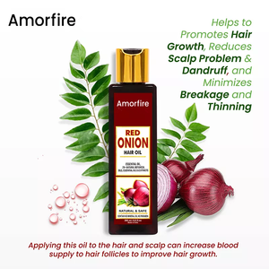 Amorfire Dầu Dưỡng Tóc Hành Đỏ Bán Chạy 200ML Dầu Chống Rụng Tóc & Mọc Tóc - Product Image 2