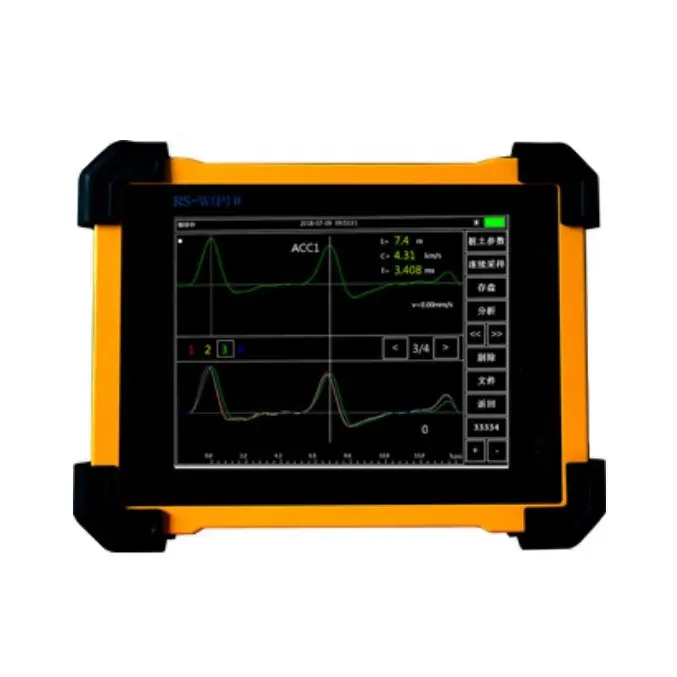 RS-W(P) II Pfahl integrität tester mit geringer Dehnung