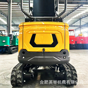 Excavatrice à chenilles compacte YJ17 pour l'exportation et le commerce extérieur, idéale pour les petites exploitations agricoles et les vergers. - Product Image 4