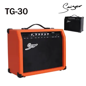 Diskon Besar Grosir Smiger Brand CE Alat Musik Audio Amp Supplier Portabel Amplifier Gitar Listrik Akustik TG-30 Watt