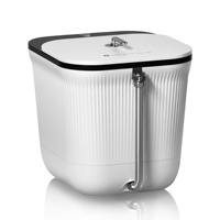 Masseur de pieds électrique intelligent de haute qualité avec massage Shiatsu automatique, bulles vibrantes et thérapie thermique, puissance 800W