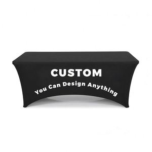 Elegante Mantel Elástico de Spandex para Decoración de Recepciones de Boda y Banquetes - Product Image 1