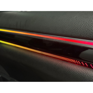 Luz Ambiental LED RGBIC para Automóvil, Tira Acrílica Sinfónica, Lámpara Interior de Neón para Porsche Cayenne 2010-2017, Venta al Por Mayor - Product Image 5