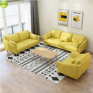 Divano in Tessuto a 1, 2, 3 Posti, Collezione Coordinata, OEM ODM, Rivestimento Rimovibile <span class=keywords><strong>e</strong></span> Lavabile, Set di <span class=keywords><strong>Arredamento</strong></span> per Appartamenti - Product Image 5