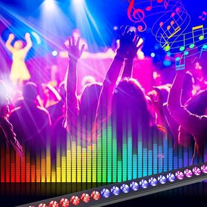 80W RGB regolabile fase lineare illuminazione IP65 impermeabile con telecomando fase hotel wedding muro di nozze luce - Product Image 3