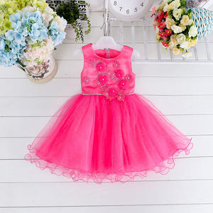 Échantillon gratuit Nouveau modèle Vêtements pour enfants Robes courtes pour soirée - Product Image 4