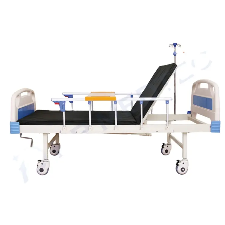 Casa de banho em aço inoxidável, equipamento de enfermagem em 2 ou 3 manivela icu ccu cama hospital de alta qualidade