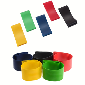 Resistance Bands for Fitness – Yoga Exercise Loop Bands, Sports Elastic <b>Ring</b>, Gym Training Bands – for Legs, Glutes, Ar - Product Image 3