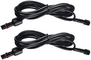 Kingshowstar Điều kiện Mới 10ft/300cm không thấm nước dẫn ánh sáng mở rộng cáp dây 12V kết nối dẫn chơi & phích cắm 2 cái góc ánh sáng - Product Image 3