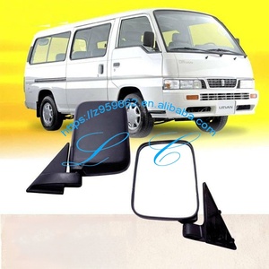 Xe buýt màu đen Side gương cho Caravan urvan E24 1987-2002 1997 1998 xe phía sau xem cửa gương phụ tùng ô tô - Product Image 1