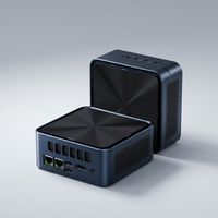Mini PC Ryzen con Gráficos Radeon, DDR5-6400MHz 16GB, 1*M.2 2280 SSD, 2*HD 2.0, 1*DP 1.4, 2*RJ45, 2*USB 3.2 Gen 2
