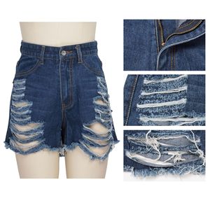 <span class=keywords><strong>Short</strong></span> En <span class=keywords><strong>Jean</strong></span> déchiré extensible pour femmes, nouvelle mode été Sexy, Denim élastique, personnalisé, court, - Product Image 6