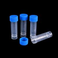2ml 5ML laboratorio graduado plástico congelado tubos de ensayo con tapa de rosca
