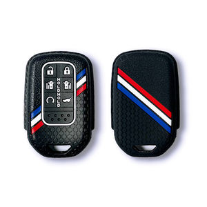 Housse de clé de voiture pour <span class=keywords><strong>Honda</strong></span> <span class=keywords><strong>Civic</strong></span> 11e génération, CRV, URV, HRV, Accord, XRV, Binzhi, Inspire - Product Image 3