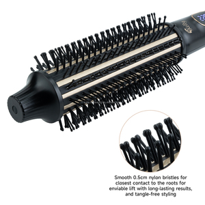 Cepillo Eléctrico Térmico para Peinar y Rizar el Cabello |   Cepillo Cerámico Térmico con Control Inteligente de Temperatura para Dar Volumen - Product Image 5