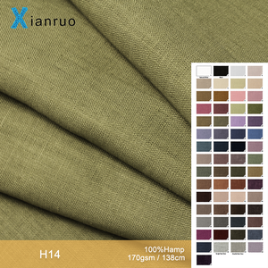 H14 #2025 à la mode 170GSM <span class=keywords><strong>100</strong></span>% tissu de chanvre, tissu de chanvre pur organique pour vêtement, rouleau de tissu de chanvre <span class=keywords><strong>100</strong></span> en gros pour vêtements, casquettes - Product Image 2