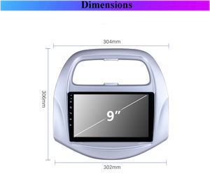 Autoradio Android 2 Din pour <span class=keywords><strong>Chevrolet</strong></span> SPARK 2016-<span class=keywords><strong>2018</strong></span>, stéréo, WIFI, GPS, navigation, lecteur multimédia, unité principale - Product Image 2
