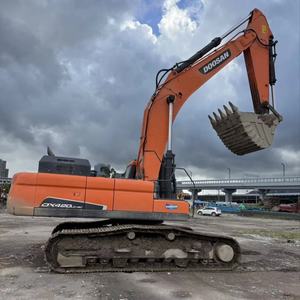 Excavatrices hydrauliques sur chenilles agricoles d'occasion Doosan Dx420lc-9c très vendues, 42t, grande excavatrice Dx420lc Dx420, excavatrices d'occasion - Product Image 1