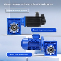 Réducteur coaxial à engrenage à vis sans fin NMRV30/40/50/63/75/90 pour transmission mécanique, boîte de vitesses à turbine avec surface dentaire trempée