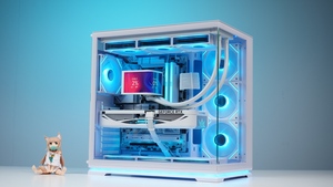 AntarcChill Fabrica/Vende al por Mayor de Fábrica/OEM/ODM Caja de Ordenador para Juegos ATX de Torre Media Personalizada con Vista al Mar, Caja de <span class=keywords><strong>PC</strong></span> de Doble Cámara - Product Image 6