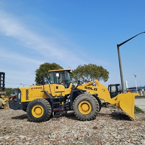 Cargadora de Ruedas Usada S DLG 956L L956F de 5 Toneladas, Cargadora Hidráulica de Trabajo Pesado, Fabricada en Japón, con Pocas Horas de Uso, Motor CAT - Product Image 4