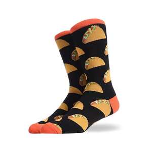 Calcetines de Media Pantorrilla para Hombre, Tallas 40-45, Diseño de Taco, Calcetines de Moda - Product Image 1