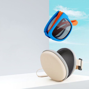 2023 nouveau extérieur coloré pliable enfants lunettes de <span class=keywords><strong>soleil</strong></span> garçon Protection solaire UV protection lunettes de <span class=keywords><strong>soleil</strong></span> pour bébé filles lunettes - Product Image 3
